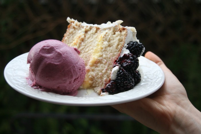 Macadamia Cake With Lemon Cream Filling Bakin Bit